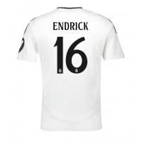 Real Madrid Endrick #16 Fußballbekleidung Heimtrikot 2024-25 Kurzarm